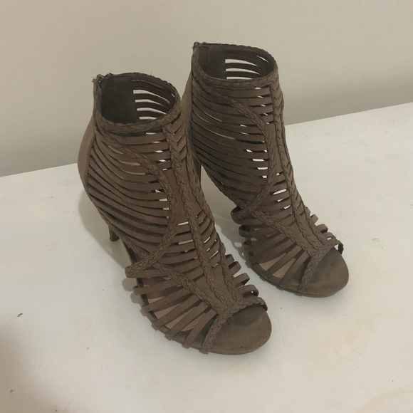 Wild Diva Shoes - Wild Diva Brown Heels